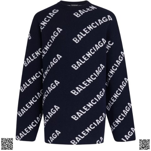 美國代購正品 Balenciaga logo 毛衣