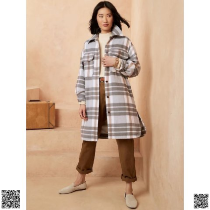 美國代購正品 Banana Republic 格紋襯衫夾剋