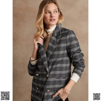 美國代購正品 Banana Republic 格紋西裝