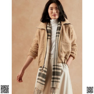 美國代購正品 Banana Republic 羊羔絨夾剋