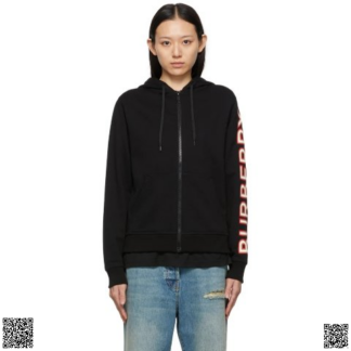 美國代購正品 Burberry Logo 拉鏈帽衫