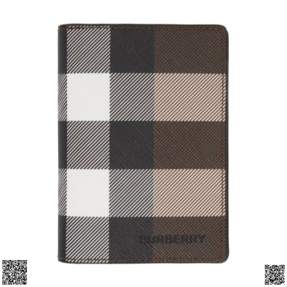 美國代購正品 Burberry 格紋雙摺錢包