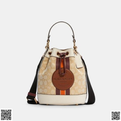美國代購正品 COACH Dempsey Bucket Bag 19水桶包