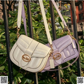 美國代購正品 COACH Georgie 馬鞍包