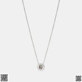 美國代購正品 COACH Open Circle Stone 項鏈