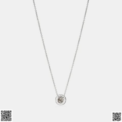 美國代購正品 COACH Open Circle Stone 項鏈