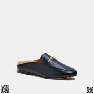 美國代購正品 COACH Sienna 毛絨穆勒鞋