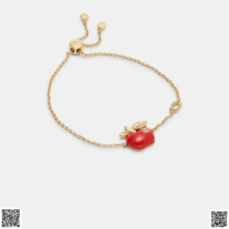 美國代購正品 COACH 蘋果手鏈