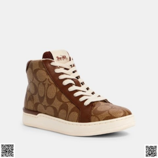 美國代購正品 COACH 高幫運動鞋