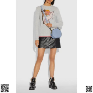 美國代購正品 Coach Canteen 皮革斜挎包