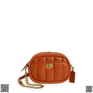美國代購正品 Coach Quilted Leather 相機包