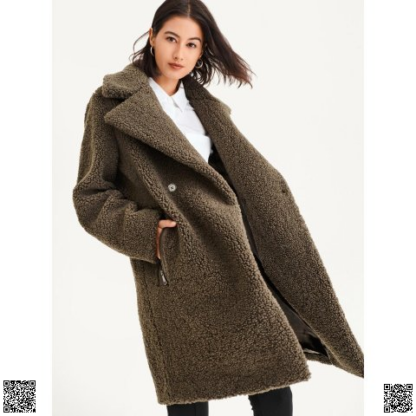 美國代購正品 DKNY OVERSIZED 泰迪外套