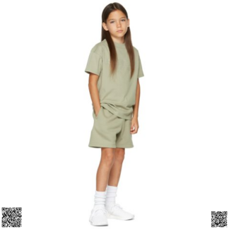 美國代購正品 Essentials 綠色 logo T恤