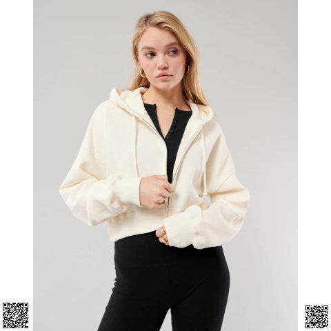 美國代購正品 Hollister 拉鏈衛衣