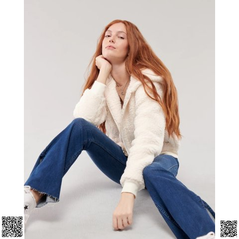 美國代購正品 Hollister 羊羔毛外套