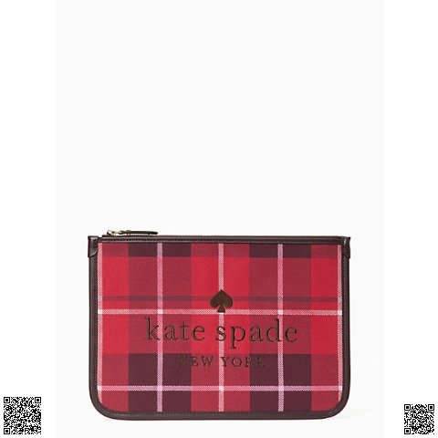 美國代購正品 Kate Spade ella 格紋零錢包