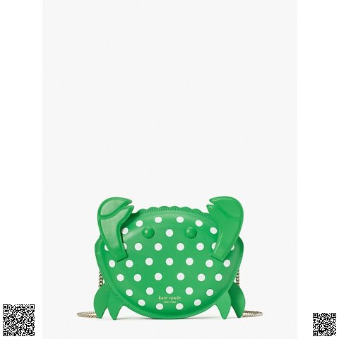 美國代購正品 Kate Spade shelly 波點螃蟹鏈條包