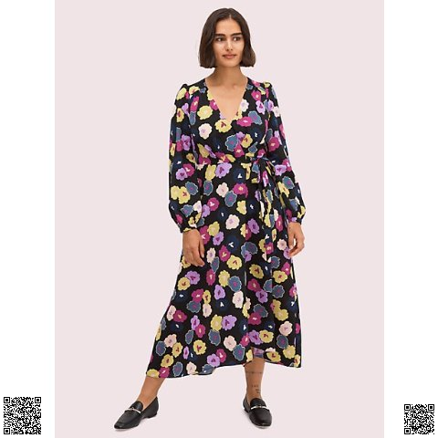 美國代購正品 Kate Spade winter 花卉印花裙