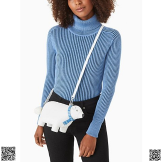 美國代購正品 Kate Spade 北極熊斜挎包