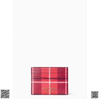 美國代購正品 Kate Spade 格紋卡包