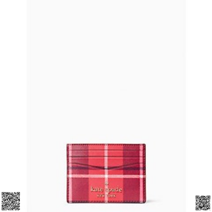 美國代購正品 Kate Spade 格紋卡包