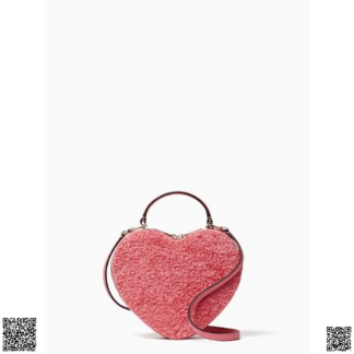 美國代購正品 Kate Spade 毛茸茸愛心斜挎包