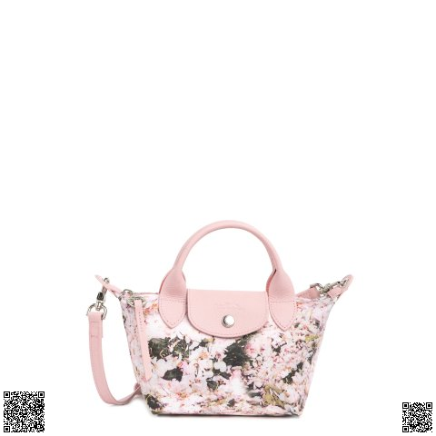 美國代購正品 Longchamp Le Pliage Bouquet XS 印花餃子包