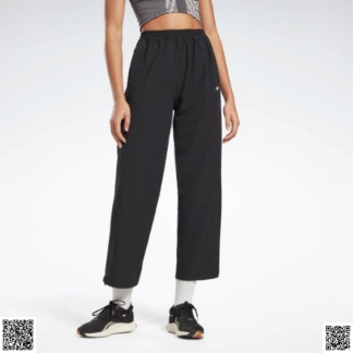 美國代購正品 Reebok Commercial Woven 闊腿褲