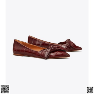 美國代購正品 Tory Burch Eel Bow平底鞋