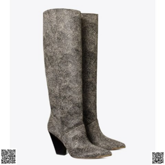 美國代購正品 Tory Burch Lila Calf Hair 高筒靴