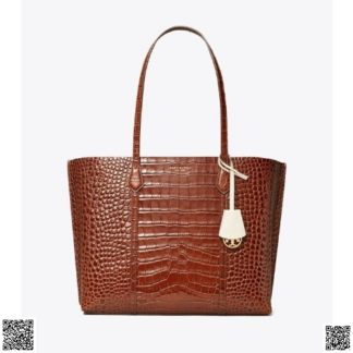 美國代購正品 Tory Burch Perry 壓紋托特包