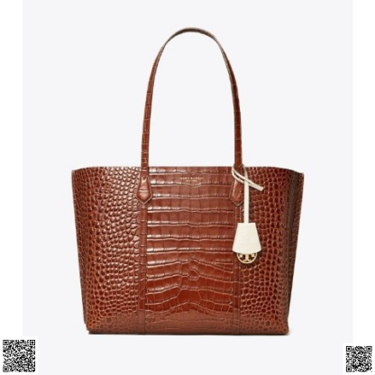 美國代購正品 Tory Burch Perry 壓紋托特包