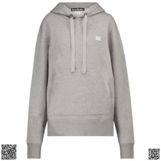 美國代購正品 Acne Studios Ferris Face大廓形棉質帽衫