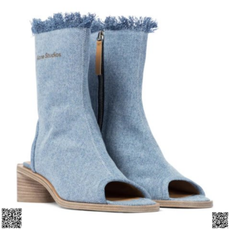 美國代購正品 Acne Studios Peep-toe 踝靴