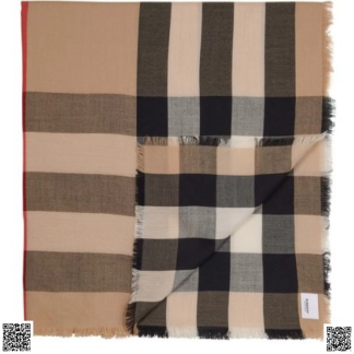 美國代購正品 Burberry 羊絨圍巾
