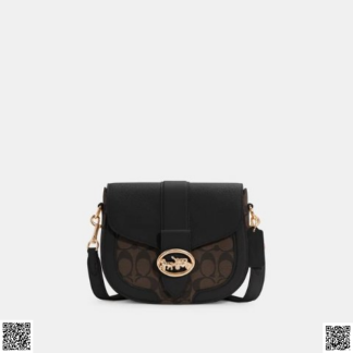 美國代購正品 COACH Georgie 馬鞍包