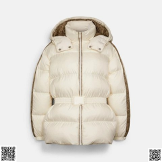 美國代購正品 COACH Short Signature Puffer外套