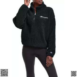美國代購正品 Champion 拉鏈領羊羔絨上衣