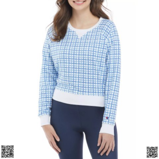美國代購正品 Champion 格紋衛衣