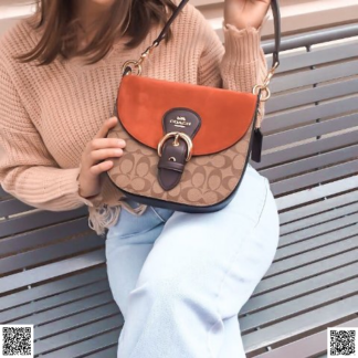 美國代購正品 Coach 馬鞍包Kleo