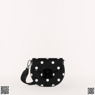 美國代購正品 Furla METROPOLIS 波點馬鞍包