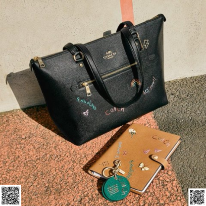 美國代購正品 Gallery 托特包 綉花係列