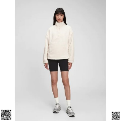 美國代購正品 Gap 搖粒絨半拉鏈外套