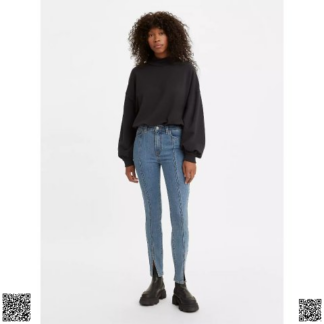 美國代購正品 Levi s 721 高腰開叉牛仔褲