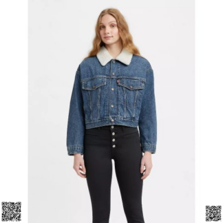 美國代購正品 Levi s 搖粒絨牛仔夾剋