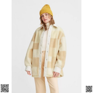 美國代購正品 Levi s 棋盤格搖粒絨外套