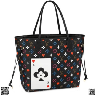 美國代購正品 Louis Vuitton Game On Neverfull 托特包