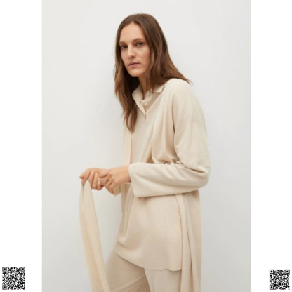 美國代購正品 Mango 係帶開衫