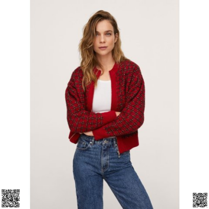 美國代購正品 Mango 小香風開衫