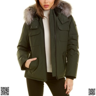 美國代購正品 Moose Knuckles 毛領羽絨服